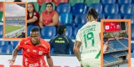 Los hinchas del América de Cali siguen en protesta y estas fueron las imágenes de las tribunas vacías del Pascual Guerrero en el empate sin goles ante Bucaramanga