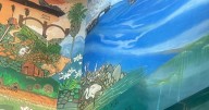 Develan mural que plasma la historia y esencia de Rosarito