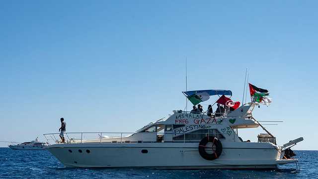 International flotilla seeks to break Israel's blockade of Gaza