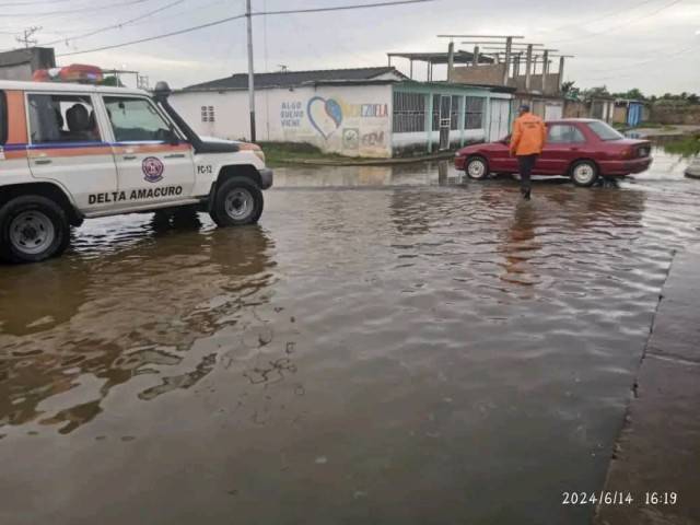 Protección Civil está mosca con los sectores que se inundan con los palos de agua
