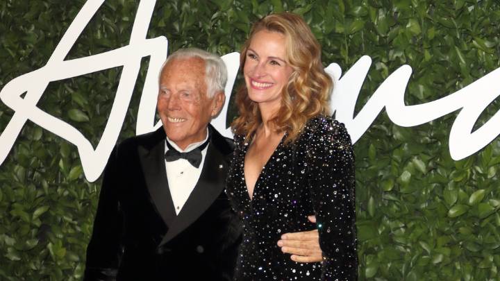Julia Roberts and Leonardo DiCaprio lead tributes to 'legendary' Giorgio Armani