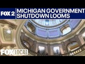 Michigan government shutdown looms