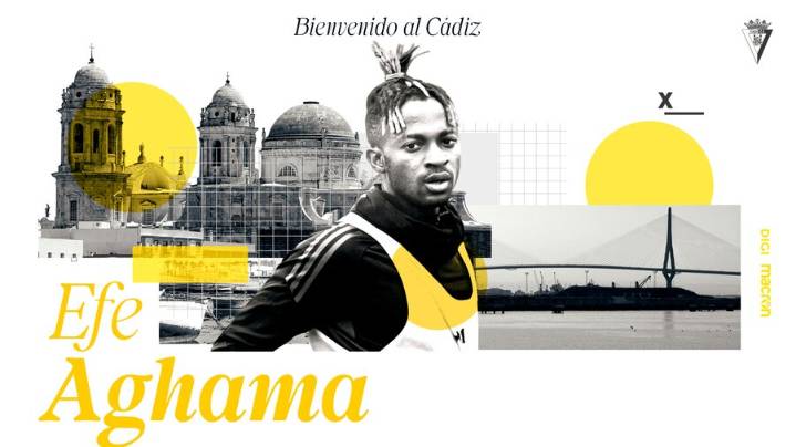 Efe Aghama refuerza el ataque del Cádiz CF