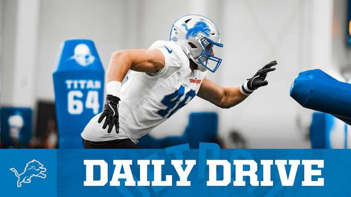 THE DAILY DRIVE: Lions LB outlines defensive approach to containing the Bears' elusive QB