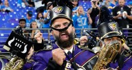 Jason Kelce Plays Saxophone in Surprise Marching Band Appearance at NFL Game 