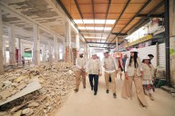 Joaquín Díaz Mena da banderazo a construcción del nuevo mercado municipal en Ticul