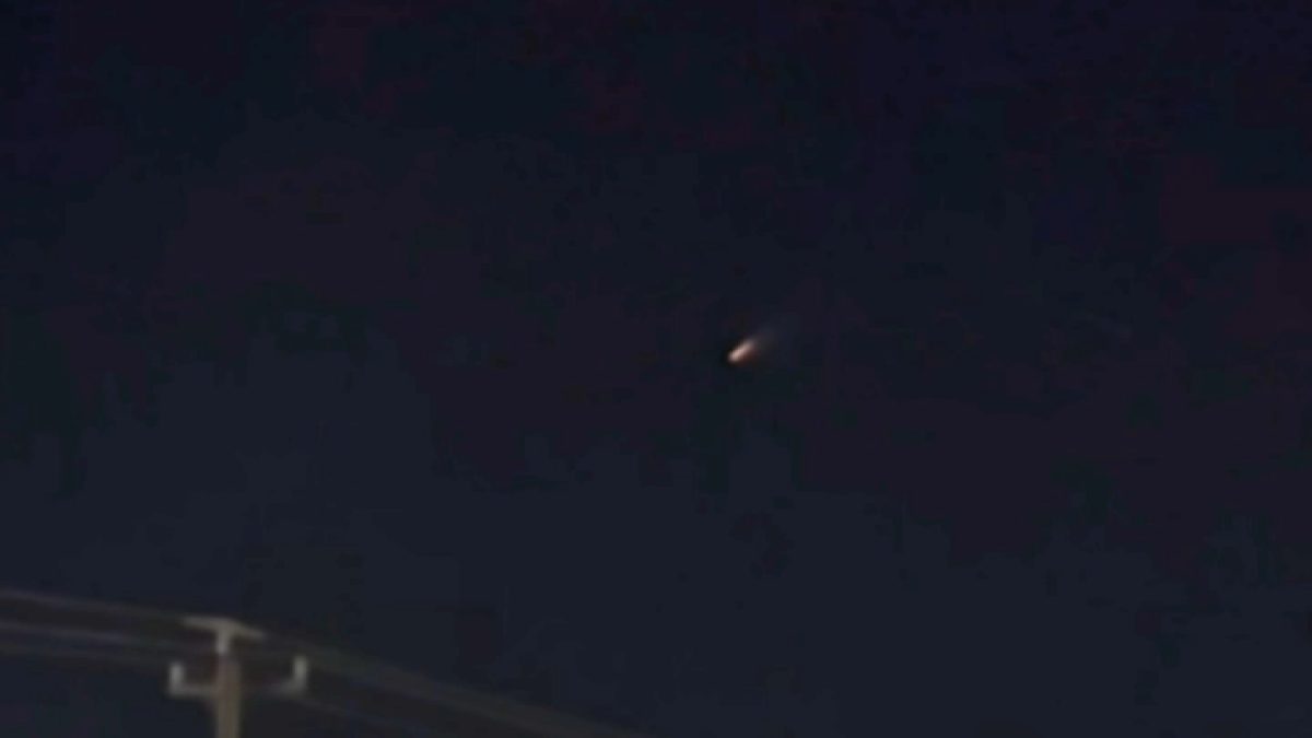 What was that strange light crossing the Northern California sky?