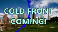 Still feeling like summer in Houston, but we have a cold front on the way! 🌬️