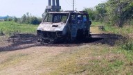 Escalofriante hallazgo en un camino rural: una trafic quemada con restos humanos en su interior