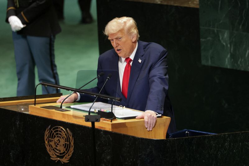 Trump blasts UN as being filled with ‘empty words’ and not helping end wars