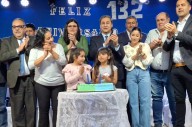 Silva Neder encabezó el acto por el 132º aniversario de Villa Unión