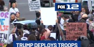 Portland responds after Trump invokes Title 10 to deploy troops into city