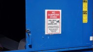 Kentucky nonprofit faces mess after vandals damage dumpster