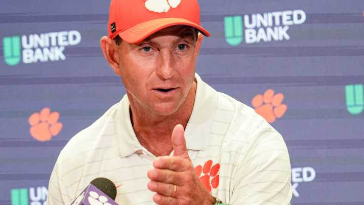 Dabo Swinney fires back at critics after Clemson's worst start in a decade