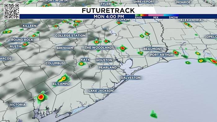 Slim shower chances return to Houston Monday, but how much will it affect Texans’ home opener?