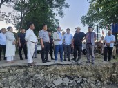 CM Rio inspects landslide-hit NH-29, orders repair before Hornbill Festival