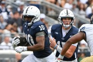 Penn State running backs coach Stan Drayton says Nick Singleton is ready to cut loose