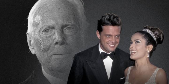 Muere Giorgio Armani: famosos mexicanos como Luis Miguel y Salma Hayek a quien el ‘Rey de la moda italiana’ vistió