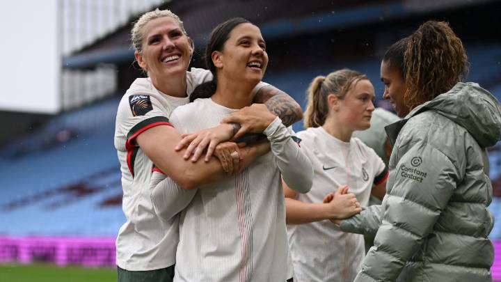 Kerr's scoring return after 640 days boosts Chelsea's UWCL hopes