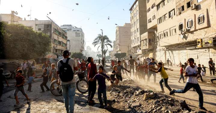 Netanyahu tells Gaza City residents to leave as he pledges retaliation for Jerusalem attack