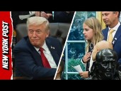 Trump Left in Awe by Pediatric Cancer Survivor: ‘Where Did You Learn How to Speak Like That?’