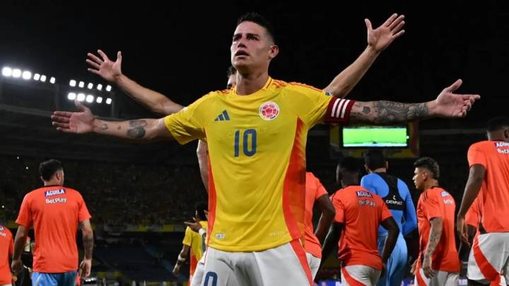 Así fue el gol de James Rodríguez en Colombia vs Bolivia, en partido de Eliminatorias