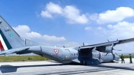 Percance de avión en el AIFA por falla en tren de aterrizaje: Defensa