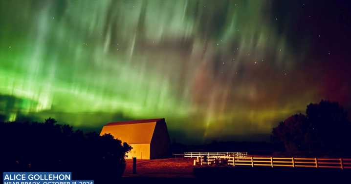 Northern Lights may be visible across Montana tonight