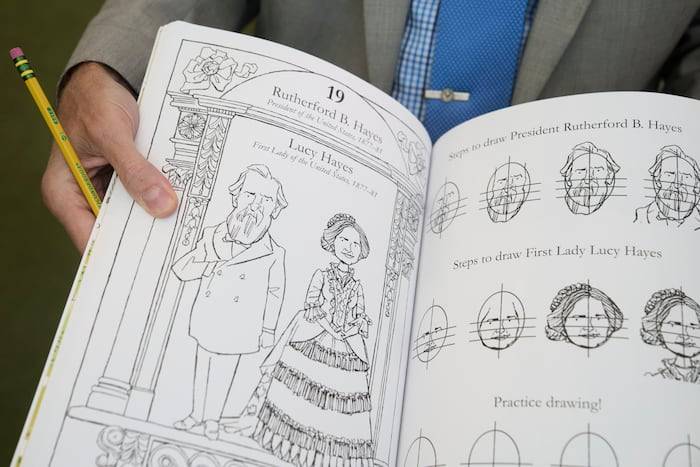 How to draw every president and first lady in 4 steps