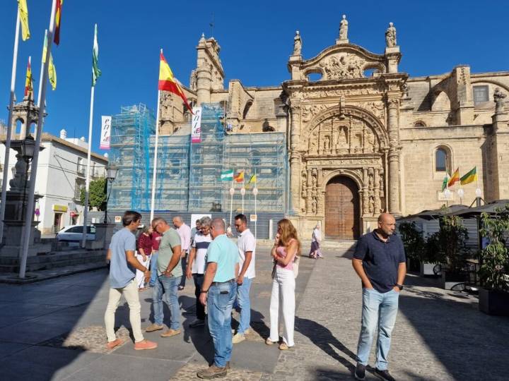 El Ayuntamiento revisa el recorrido de la procesión de la Patrona