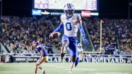 Evan Johnson Pick 6 Gives BYU Halftime Boost