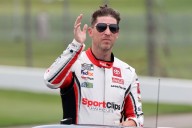 Denny Hamlin Begs for Forgiveness After Controversial Bandwagon Statement Denny Hamlin issues yet another controversial statement after securing his fifth win of the season at the World Wide Technolog
