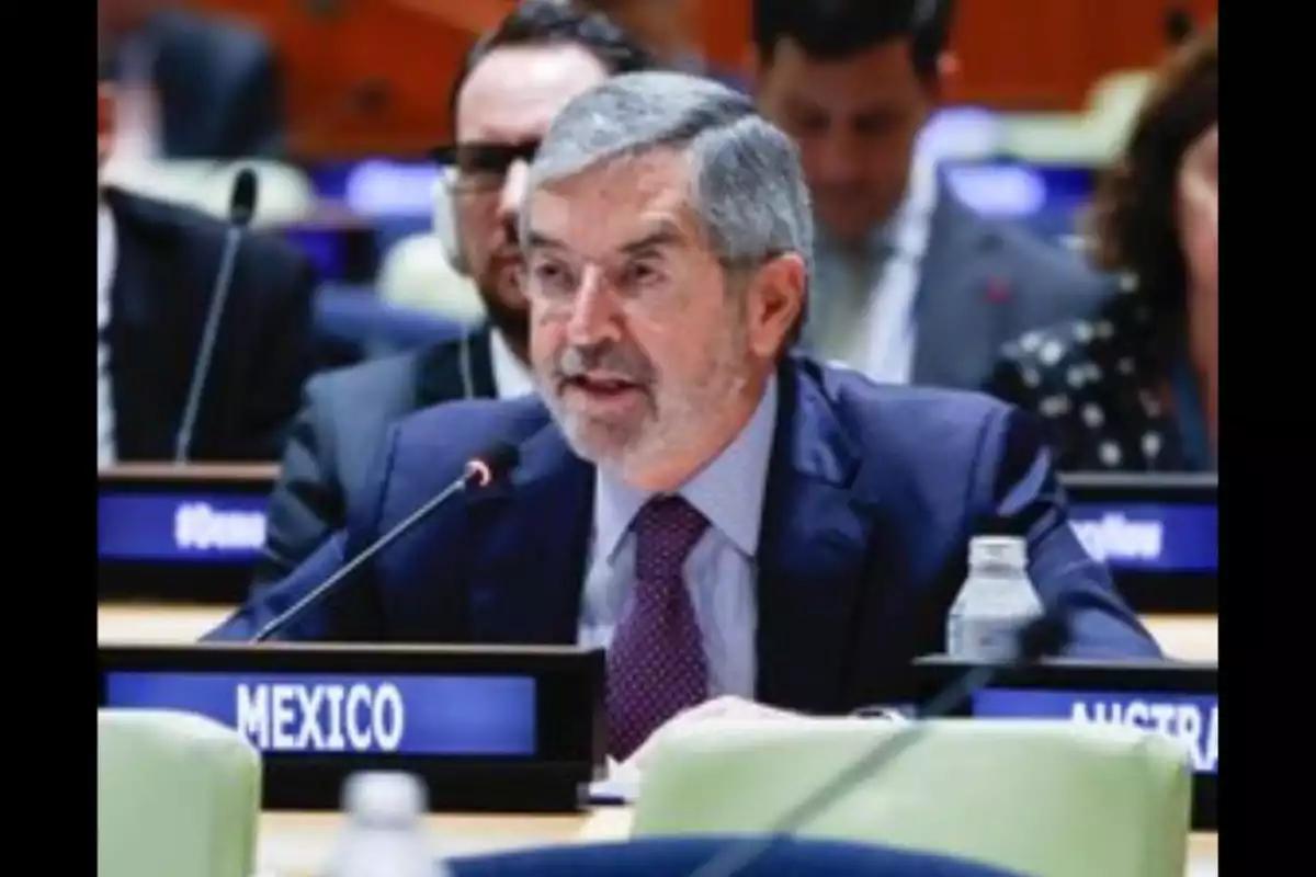 “México defiende la democracia y los derechos frente al extremismo”, subraya De la Fuente en la ONU