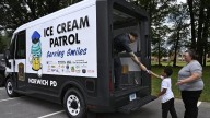 Police ice cream trucks becoming popular for community outreach