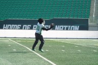 Kosi Onyeka set to start his second game for the Riders
