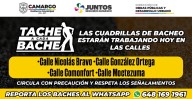 Trabajará este lunes tache a cada bache en estas calles de Camargo