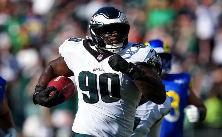Eagles DT Jordan Davis makes funny statement following game