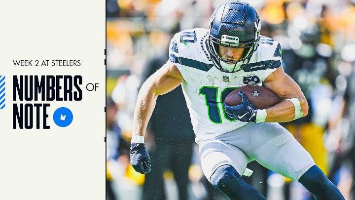12 Numbers Of Note From The Seahawks' Week 2 Win In Pittsburgh