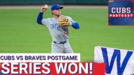 CUBS POSTCAST: The Chicago Cubs get the SERIES WIN over the Braves, Jameson Taillon solid in return