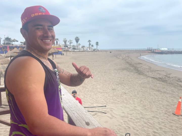 Tongariki Atan : Vino desde Rapa Nui para aprender de rescate acuático