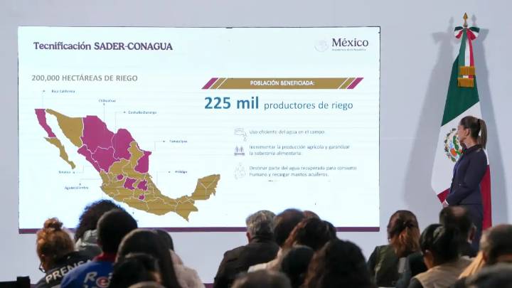 Sheinbaum propondrá reforma para combatir acaparamiento de agua