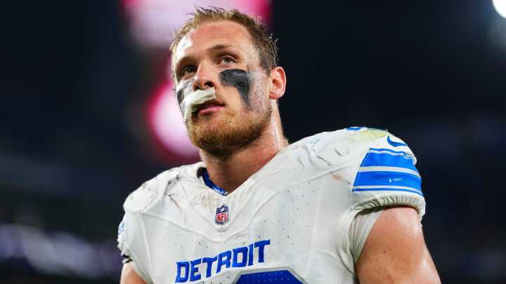 Lions' Jack Campbell played through gnarly gash on lip against Ravens: 'He’s all ball'