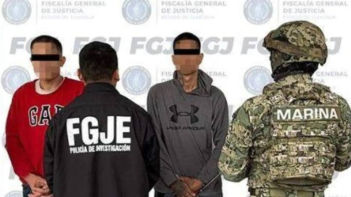Captura FGJE a dos presuntos responsables de secuestro en Tetla de la Solidaridad