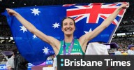 World Athletics Championships: Nicola Olyslagers wins high jump gold for Australia