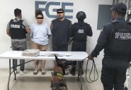 Detienen a pareja chetumaleña con paquete de marihuana en Playa del Carmen
