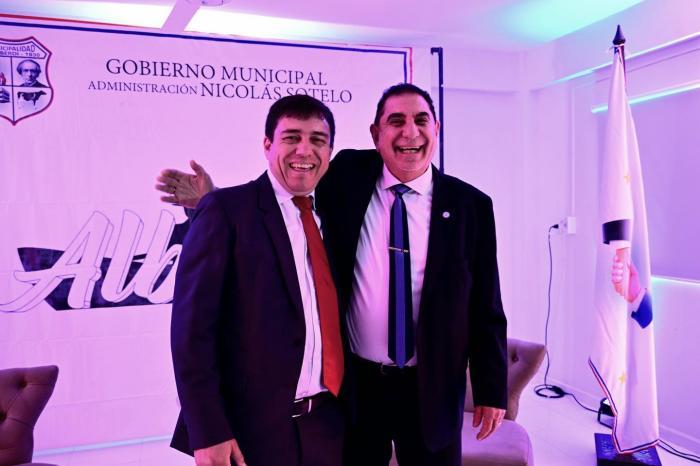 El intendente Jofré visitó la ciudad de Alberdi por su 95° aniversario
