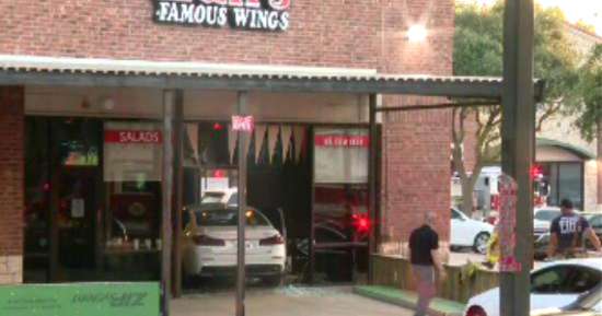 Six people hurt after car plows into Duff's Famous Wings in Southlake, police say