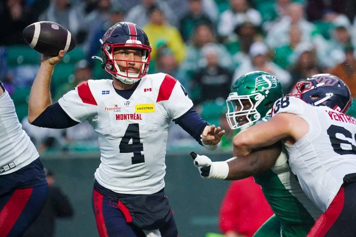 Alouettes snap five-game skid with 48-31 win over Roughriders