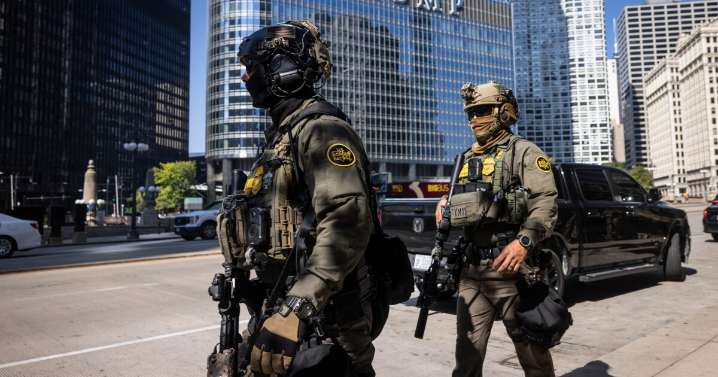 Illinois governor says troops could be deployed to Chicago as immigration agents patrol downtown