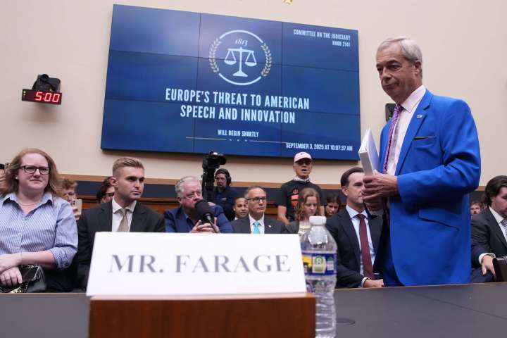 Farage’s Visit to DC Underscores Alliance Between Far Right and Tech Titans